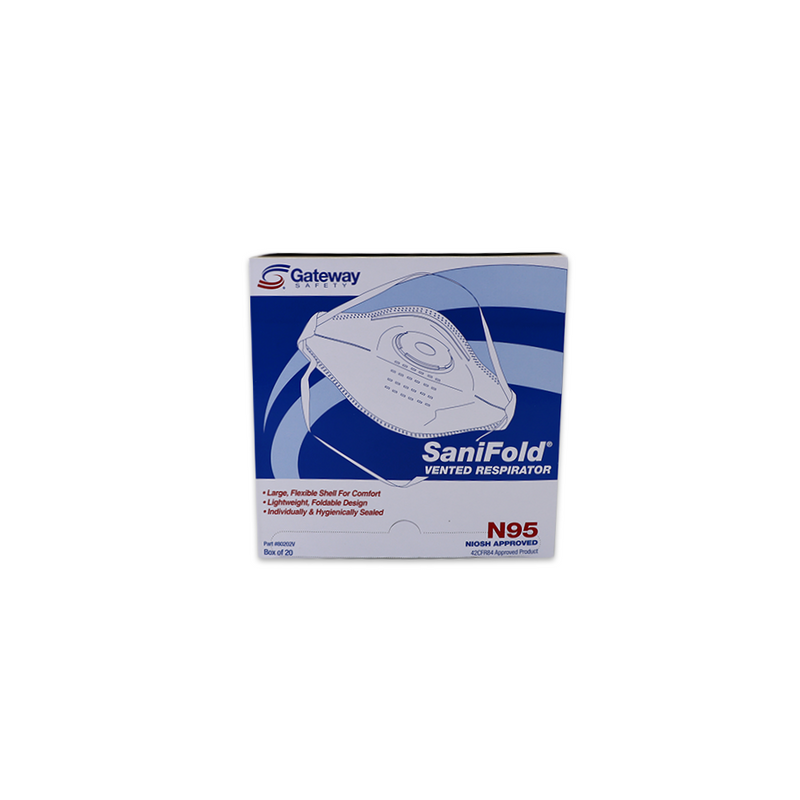 Load image into Gallery viewer, SaniFold N95 Particulate Respirator - Sold by the Box of 20