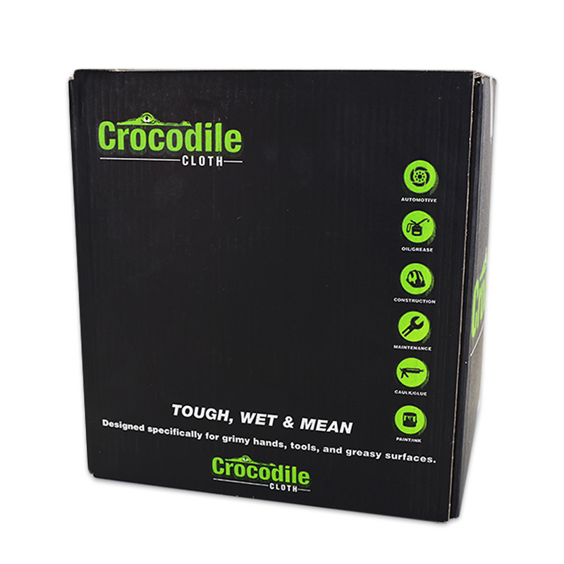 Load image into Gallery viewer, Crocodile Cloth Antibacterial Wipes - Sold by the Case of 10 Packs