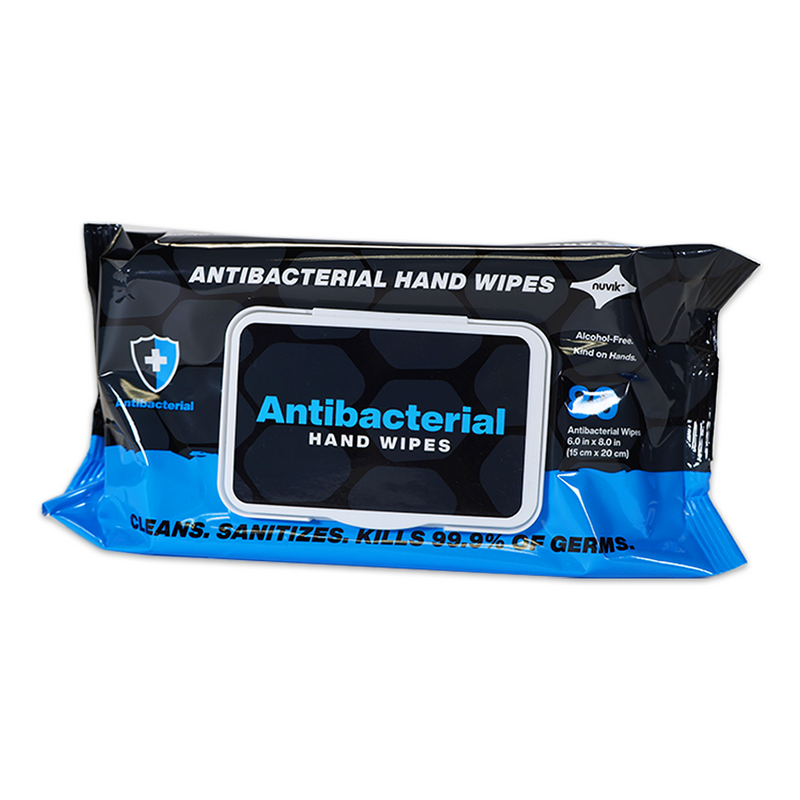 Load image into Gallery viewer, Crocodile Cloth Antibacterial Wipes - Sold by the Case of 10 Packs