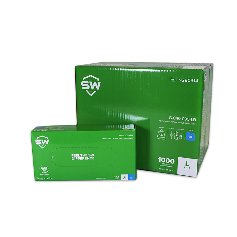 Load image into Gallery viewer, 3.2ml Nitrile Gloves - Sold by the Case