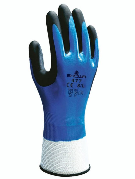 Nitrile Palm Coated Gloves- Sold by the Dozen