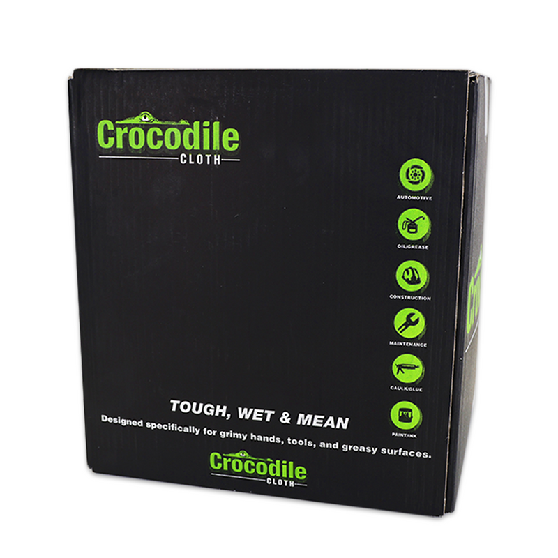 Load image into Gallery viewer, Crocodile Cloth Antibacterial Wipes - Sold by the Case of 10 Packs
