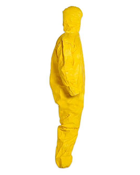 DuPont TyChem 2000 Yellow Coveralls - Sold by the Case of 4