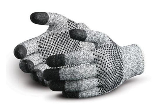 13 Guage SuperiorTouch Dyneema Fiber Dotted Gloves with Nitrile Tip- Sold by the Pair